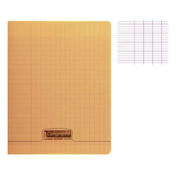 Cahier - CLAIREFONTAINE - 8000 POLYPRO - 17x22cm - 192 pages - Seyès 90g
