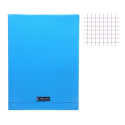 Cahier piqué - CLAIREFONTAINE - 8000 POLYPRO - 24x32cm - 96 pages - 90g/m²