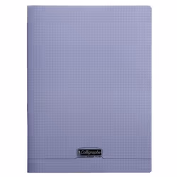 Cahier - CALLIGRAPHE - 8000 POLYPRO - 24x32 cm - 48 pages - Petits carreaux 90 g