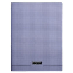 Cahier - CALLIGRAPHE - 8000 POLYPRO - 24x32 cm - 48 pages - Petits carreaux 90 g