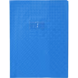 Protège-cahier - CALLIGRAPHE - PVC opaque - 18/100ème - 24 x 32 cm - bleu