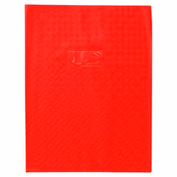 Protège-cahier PVC opaque sans rabat - CALLIGRAPHE - 24 x 32 cm - Rouge