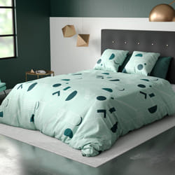 Housse de couette et taie d'oreiller 100% Polyester 60 gsm Hawak - PD10735-240