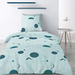 Housse de couette et taie d'oreiller 100% Polyester 60 gsm Hawak - PD10735-240