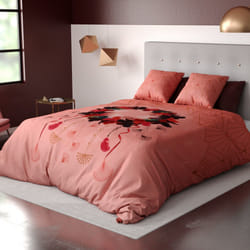 Housse de couette et taie d'oreiller 100% Coton 47 fils Cancan Dream - PD10723-240
