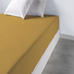 Planete Discount PD16676, Coton, 90 x 190 cm, Jaune, 100% Coton, Lavage en machine, 40 °C