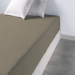 Planete Discount PD16663, Coton, 90 x 190 cm, Gris, 100% Coton, Lavage en machine, 40 °C