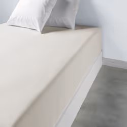 Planete Discount PD16696, Coton, 140 x 190 cm, Beige, 100% Coton, Lavage en machine, 40 °C
