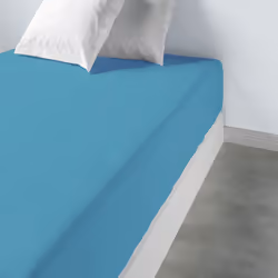 Planete Discount PD16700, Coton, 140 x 190 cm, Bleu, 100% Coton, Lavage en machine, 40 °C