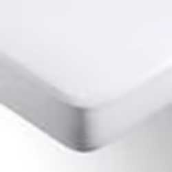 Protège-matelas - Les Ateliers du Linge - 140 x 190 cm - Imperméable - Microfibre - Blanc
