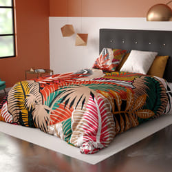 Parure de lit housse de couette avec taie d'oreiller 100% Coton 57 fils Narnia - PD12863-220
