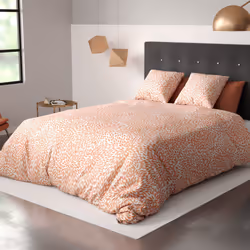 Planete Discount PD15799, Coton, 240 x 290 cm, Rose, Lavage en machine, 40 °C