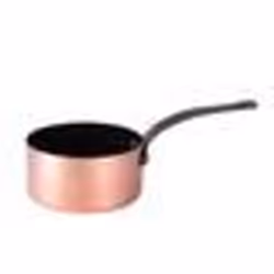 Casserole BAUMALU en cuivre 16 cm - capacité 1.5 L - hauteur 8 cm