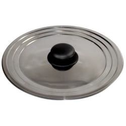 Baumalu 342723 couvercle Rond Acier inoxydable