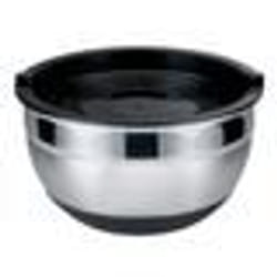Bol pâtissier 24 cm inox silicone - BAUMALU - Intérieur gradué - Compatible lave-vaisselle