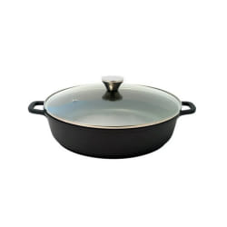 Cocotte en fonte 36cm 6.5l noir - 384941 - BAUMALU