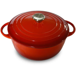 Baumalu - Cocotte rouge ronde tradition 24 cm