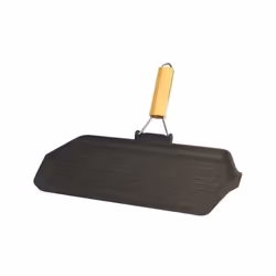 Baumalu Plancha grill Noir Cuivre Ø 28 cm