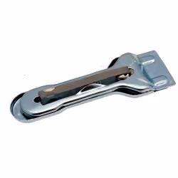 Grattoir metallique pour plaques vitrocéramiques Grattoir metallique pour desincruster les residus brules sur les plaques ind ...