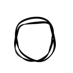 Courroie 1207 J4 (61867-21710) (481235818204) Lave-linge whirlpool Laden ignis, indesit, bauknecht, proline, radiola, ariston