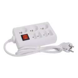 Multiprise 7 prises avec interrupteur