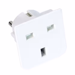 Adaptateur france 10/16a male / anglais femelle