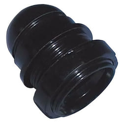 Gefom - Douille E27 collerette simple bague noire
