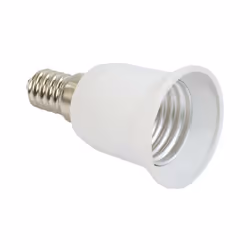 Douille de lampe culot de lampe Gefom - 201456 - Convertisseur de Douille E14 vers E27