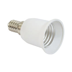 Douille de lampe culot de lampe Gefom - 201456 - Convertisseur de Douille E14 vers E27
