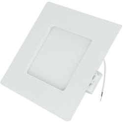 Gefom - Panneau led encastrable et saillie carré aluminium et plastique 9W