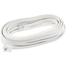 Gefom - Cordon téléphone Rj11/Rj11 longueur 10M