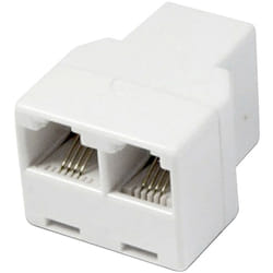 Gefom - Raccord Rj45 femelle / 2X Rj45 femelle