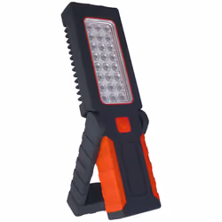 La baladeuse LED avec base orientable et magnétique est idéale pour les petits travaux en mécanique ou de bricolage . Sa base ...