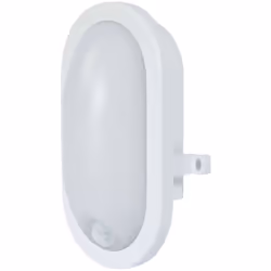 Ce hublot oval LED avec détecteur est idéal pour éclairer vos extérieurs (garage, atelier, terrasse) de façon discrète et élé ...