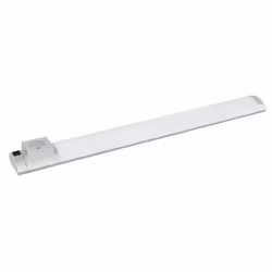 Réglette led cuisine 68 cm avec interrupteur et prise - argent