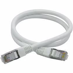 Câble RJ45 / RJ45 catégorie 6 longueur 0,50M blindée MARQUE FRANCAISE : Ce produit a été rigoureusement sélectionné et testé ...