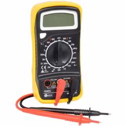 GEFOM Multimètre digital avec coque de protection - 500149Conçu pour une utilisation professionnelle, ce multimètre digital G ...