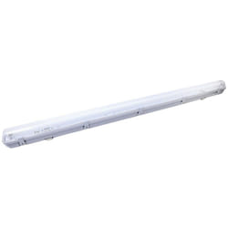 Gefom - Réglette étanche Pc+Abs Ip65 18W 120 cm avec tube led plastique Pf 0,9