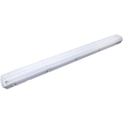 Gefom - Réglette étanche Pc+Abs Ip65 2X1 8W 36W 120 cm avec tube led plastique Pf 0,9
