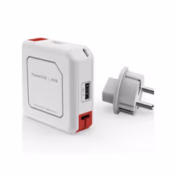 Caractéristiques techniques : Cube avec 4 ports USB 2.1A max Câble fix intégré dans les coins Permet aussi le transfert de do ...