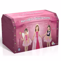 Robe princesse - CESAR - Popstar - 5 / 7 ans - Rose - Enfant Fille