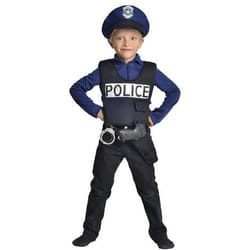 CESAR Policier Déguisement Enfant Mâle Uniforme