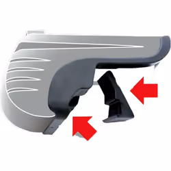 Kit compatible avec barres Mont Blanc Railing Activa n 02+ Adaptateur Activa pour barres de toit RAILING - Pour véhicules ave ...