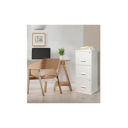 Classeur monobloc 3 tiroirs - blanc - Maxiburo