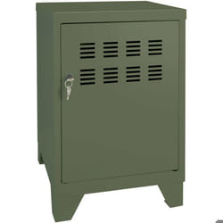 Casier de rangement en métal 59 cm kaki