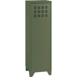 Armoire de rangement métal 1 porte Kaki