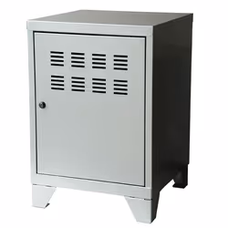 Rangement PIERRE HENRY 1 porte alu 40x40x57.5