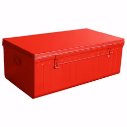 Malle PIERRE HENRY Habitat rouge 90x50x37cm