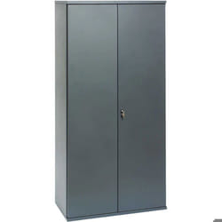 Armoire monobloc avec portes battantes en métal