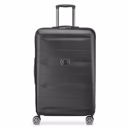 Delsey 00304182100, Chariot, Casque à coque dure, Noir, ABS, Polycarbonate (PC), 4 roue(s), Roulette